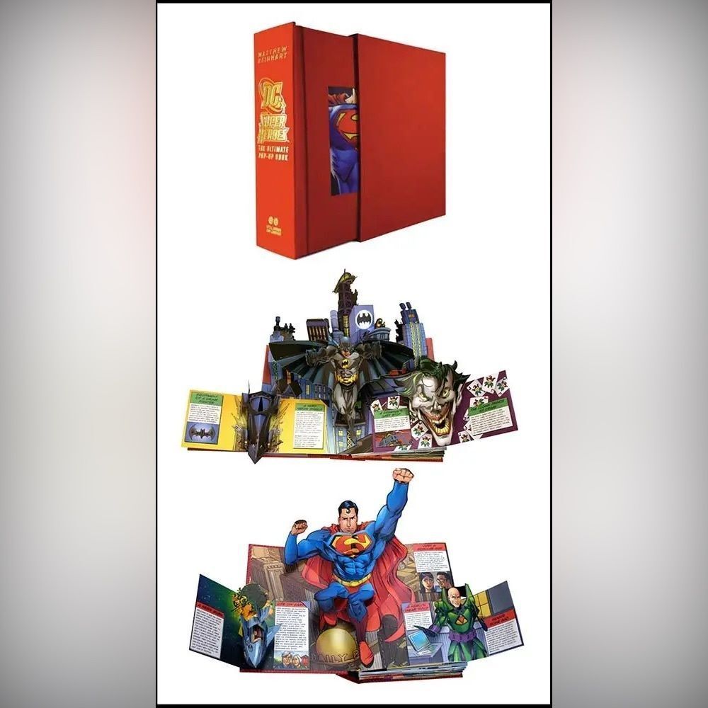 DC Comics Super Heroes: The Ultimate Pop-up Book by Matthew Reinhart